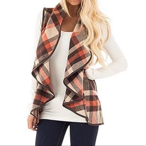 Plaid Vest